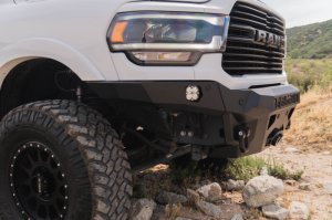 Ram 2500 Front Bumper - DV8 Offroad - Spec Series - Micro-Texture Black Powder Coated - `19-`26